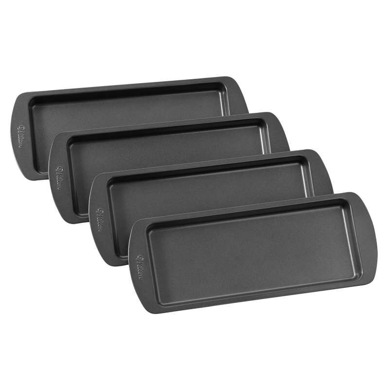 Easy Layers! 10 x 4-Inch Loaf Cake Pan Set, 4-Piece