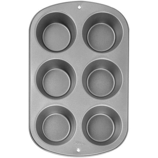 Non-Stick Jumbo Muffin Pan, 6-Cup