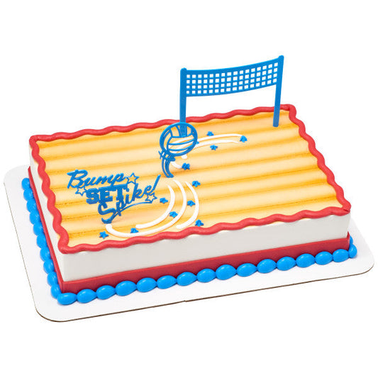 Bump, Set, Spike Cake Topper Kit