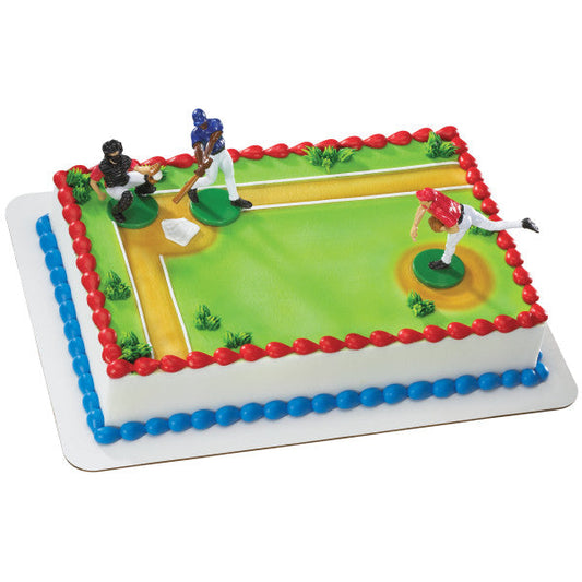 Batter Up Baseball Cake Topper