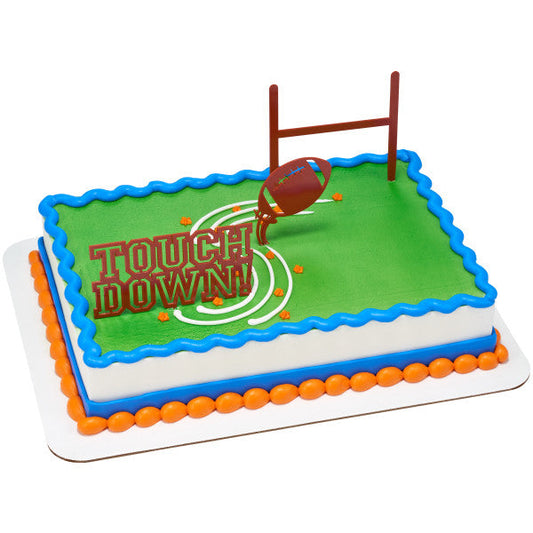 Football Cake Topper Kit